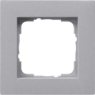 Gira Abdeckrahmen 0211255 1fach flach E2 F alu 0211255