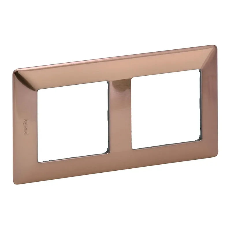 Legrand Rahmen VLIFE 2fach Kupfer