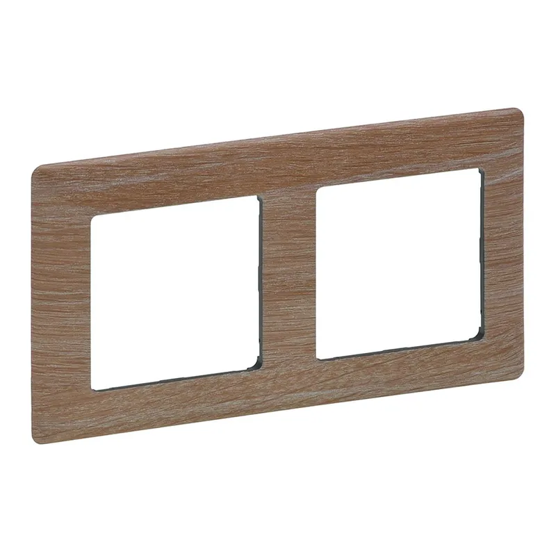 Legrand Rahmen VLIFE 2fach light wood