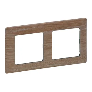 Legrand Rahmen VLIFE 2fach light wood
