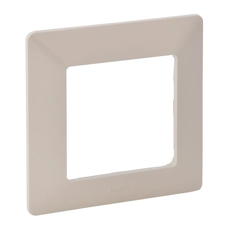 Legrand Rahmen VLIFE 1fach mandelweiss