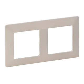 Legrand Rahmen VLIFE 2fach mandelweiss