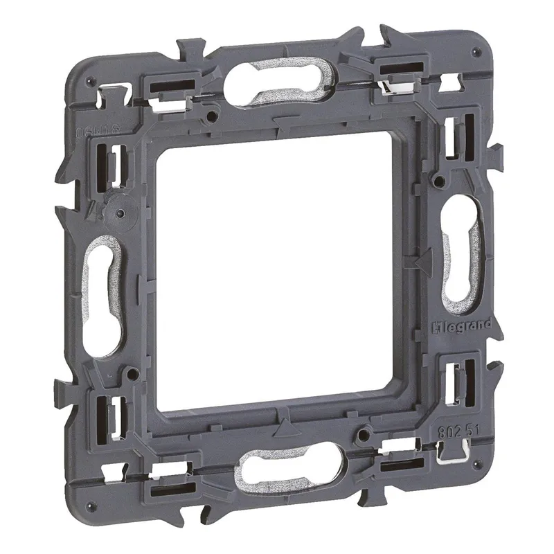 Legrand Tragring 080251 alu 2modulig