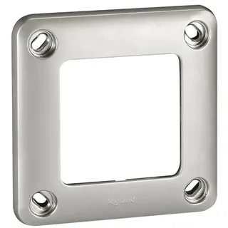 Legrand Abdeckrahmen 77851 1fach grau IP55 Soliroc