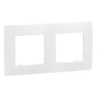 Legrand Abdeckrahmen 665002 Niloe 2fach ultraweiss