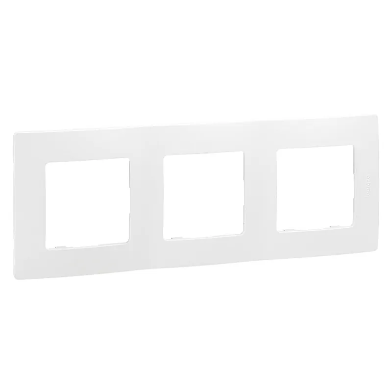 Legrand Abdeckrahmen 665003 Niloe 3fach ultraweiss