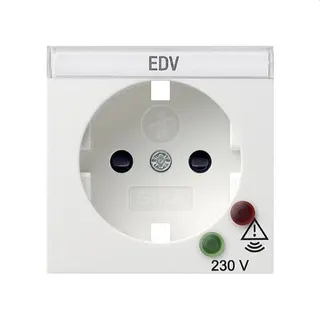 Gira Abdeckung 144103 SCHUKO ueSS System 55 reinweiss
