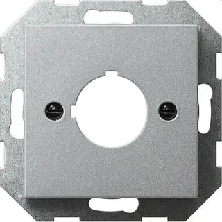 Gira Abdeckung 027226 +Tragring Geraete System 55 Alu