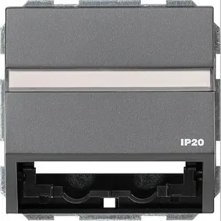 Gira Haube 087067 BSF+Tragring TX_44 anthrazit