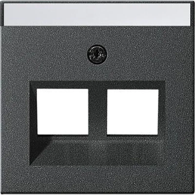 Gira Abdeckung 264028 BSF Mod Jack 30° 2f System 55 Ant