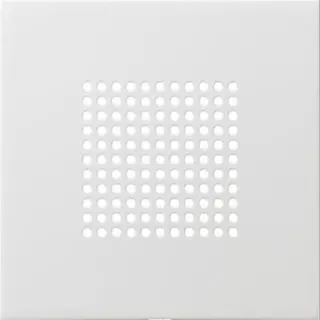 Gira Abdeckung 2483112 Lautsprecher Flaeche reinweiss