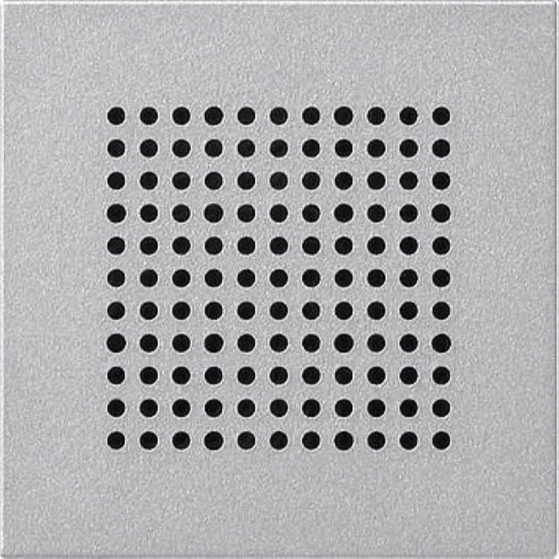 Gira Abdeckung 248326 Lautsprecher System 55 Farbe Alu