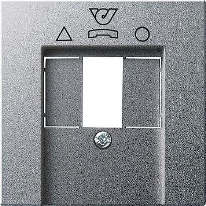 Gira Abdeckung 026026 TDO System 55 Farbe Alu