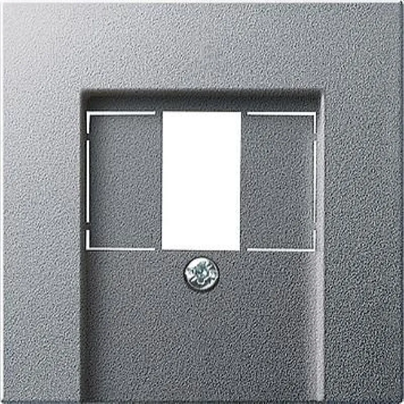 Gira Abdeckung 027626 TAE Stereo USB System 55 Alu