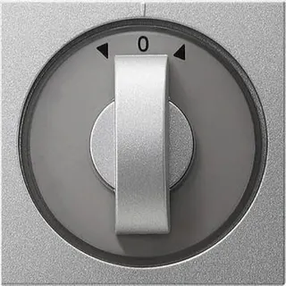 Gira Abdeckung 066626 Knebel Zeit+Jalousie System55 Alu