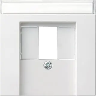 Gira Abdeckung 087627 BSF TAE Stereo USB System 55 rw m
