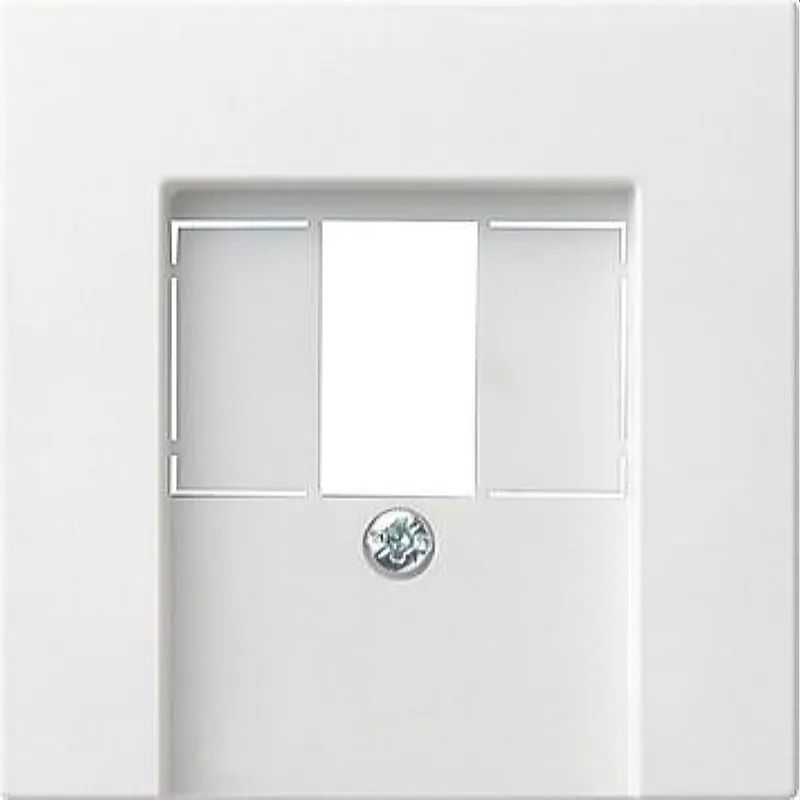 Gira Abdeckung 027627 TAE Stereo USB System 55 rw matt