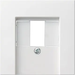 Gira Abdeckung 027627 TAE Stereo USB System 55 rw matt