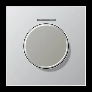 Jung Abdeckung mit Lichtleiter für KNX Drehsensor, Serie LS, Aluminium AL1940KO5