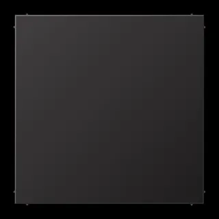 Jung Blind-Abdeckung (gerastet), Aluminium lackiert, Serie LS, dark (lackiertes Aluminium) AL2994BD