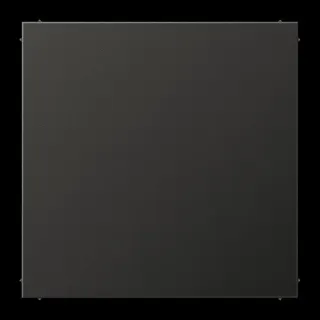 Jung Blind-Abdeckung (gerastet), Aluminium lackiert, Serie LS, anthrazit (lackiertes Aluminium) AL2994BAN
