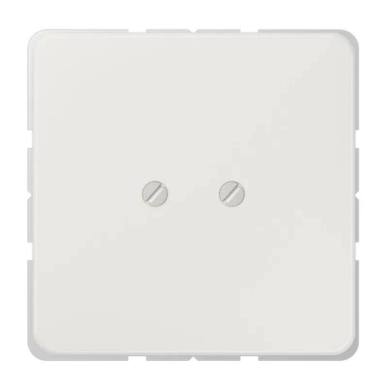 Jung Blind-Abdeckung (geschraubt), Duroplast, Serie CD, lichtgrau CD561BLG