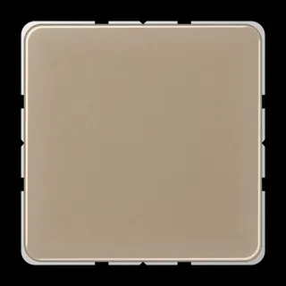 Jung Blind-Abdeckung (gerastet), Aluminium eloxiert, Serie CD, gold-bronze CD594-0GB