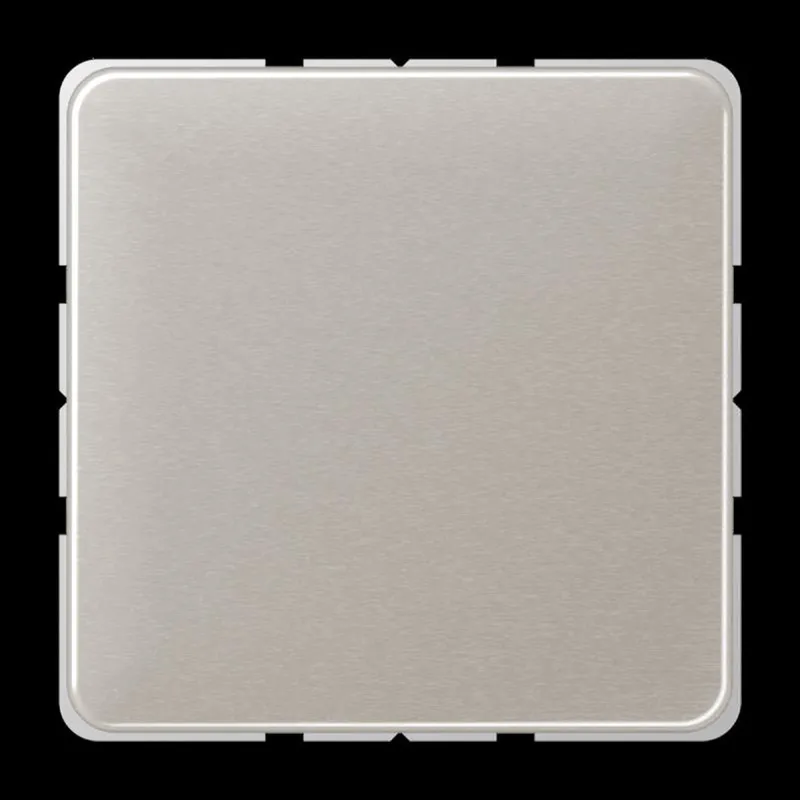 Jung Blind-Abdeckung (gerastet), Aluminium eloxiert, Serie CD, platin CD594-0PT