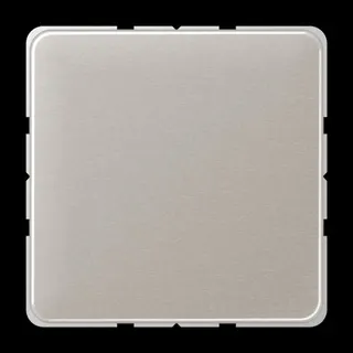 Jung Blind-Abdeckung (gerastet), Aluminium eloxiert, Serie CD, platin CD594-0PT