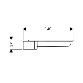 Hansgrohe Cassetta S Seifenschale – Bild 2