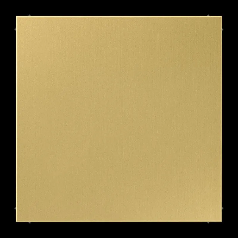 Jung Blind-Abdeckung (gerastet), Messing, Serie LS, Messing classic ME2994BC