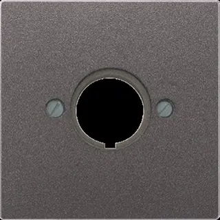 Jung Abdeckung für Befehlsgeräte mit 22,5 mm ?, Serie LS, anthrazit AL2964AN