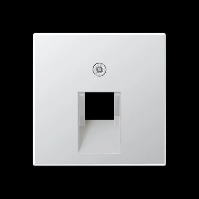 Jung Abdeckung für IAE/UAE-Anschlussdosen 1 x 8-polig, Serie A, aluminium A569-1PLUAAL
