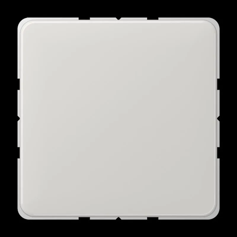 Jung Blind-Abdeckung (gerastet), Thermoplast, Serie CD, lichtgrau CD594-0LG