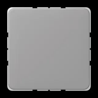 Jung Blind-Abdeckung (gerastet), Thermoplast, Serie CD, grau CD594-0GR