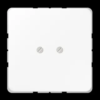 Jung Blind-Abdeckung (geschraubt), Duroplast, Serie CD, alpinweiß CD561BWW