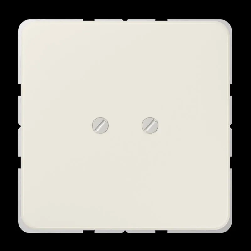 Jung Blind-Abdeckung (geschraubt), Duroplast, Serie CD, weiß 561B