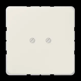 Jung Blind-Abdeckung (geschraubt), Duroplast, Serie CD, weiß 561B