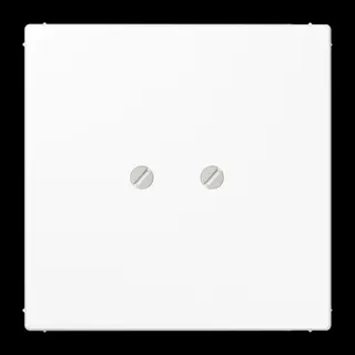 Jung Blind-Abdeckung (gerastet), Duroplast, Serie LS, alpinweiß LS961BWW