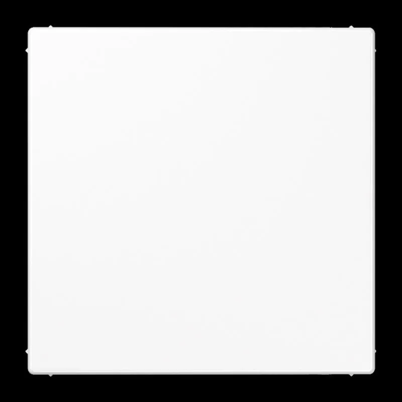 Jung Blind-Abdeckung (gerastet), Thermoplast, Serie LS, alpinweiß LS994BWW