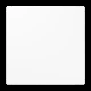 Jung Blind-Abdeckung (gerastet), Thermoplast, Serie LS, alpinweiß LS994BWW
