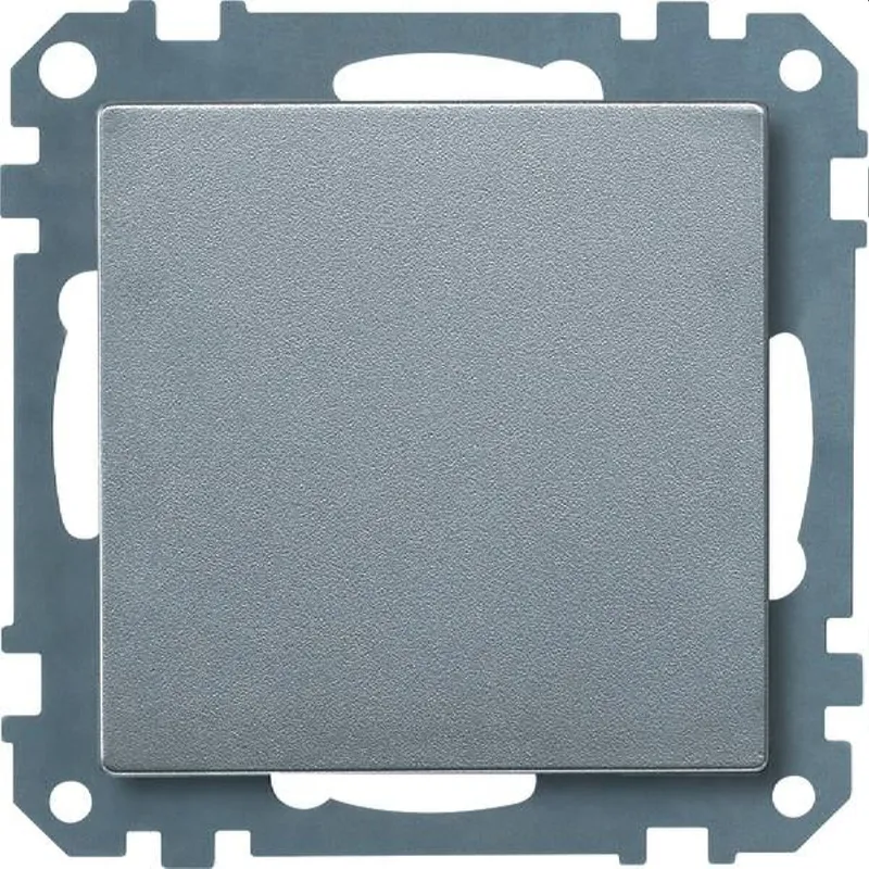 Merten Blindabdeckung 391860 aluminium SYSTEM M