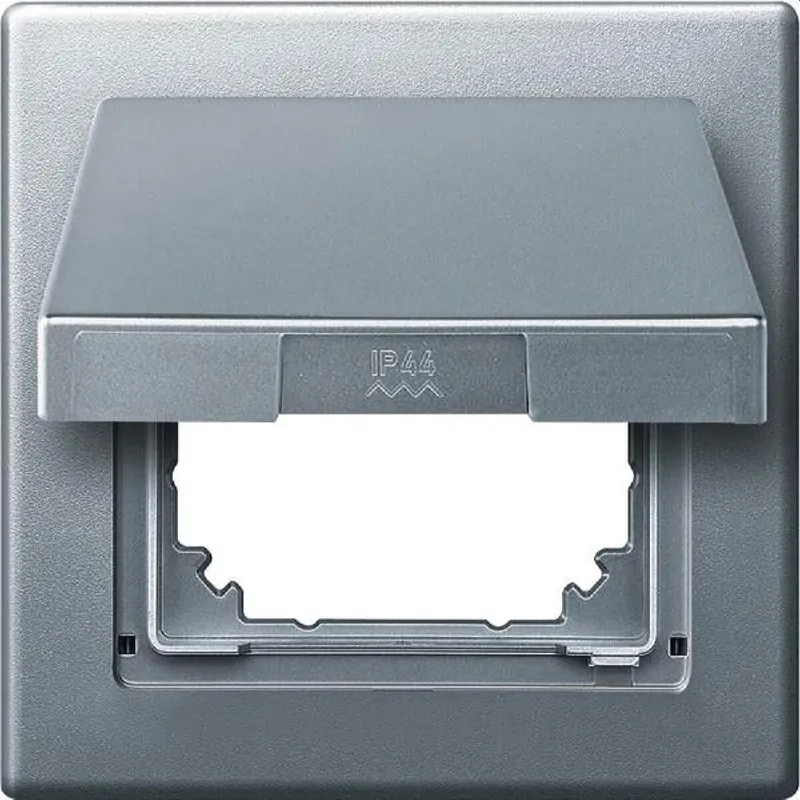 Merten Schutzabdeckung 478060 aluminium glaenzend IP44 M-SMART