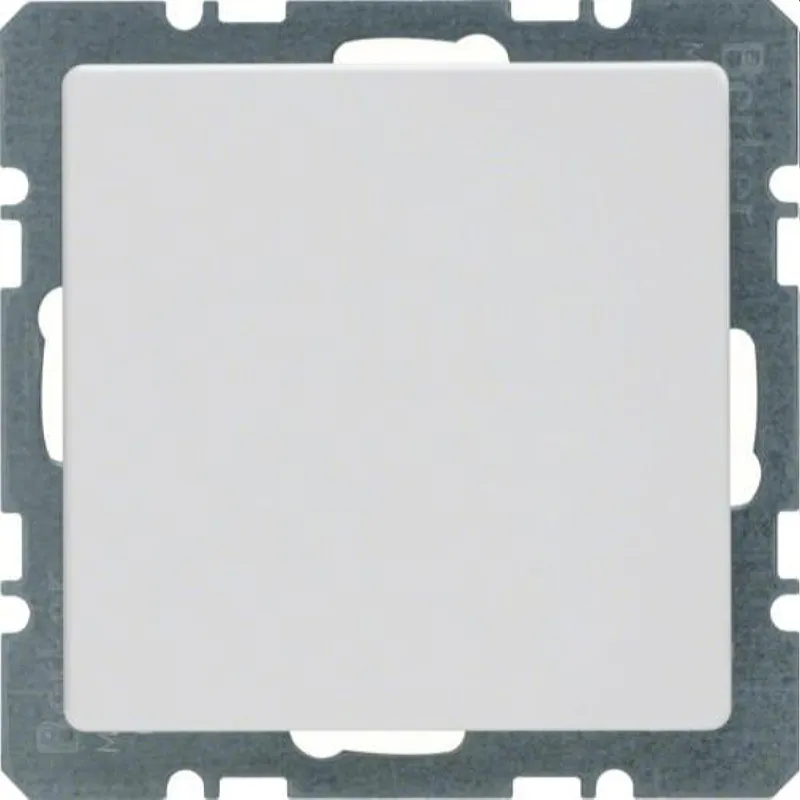 Berker Blindverschluss M310096089 polarweiss samt