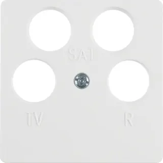 Berker Antennenabdeckung M314841909 polarweiss matt