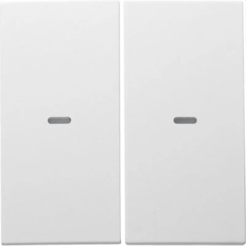 Berker Abdeckung M3S.x 2fach polarweiss matt