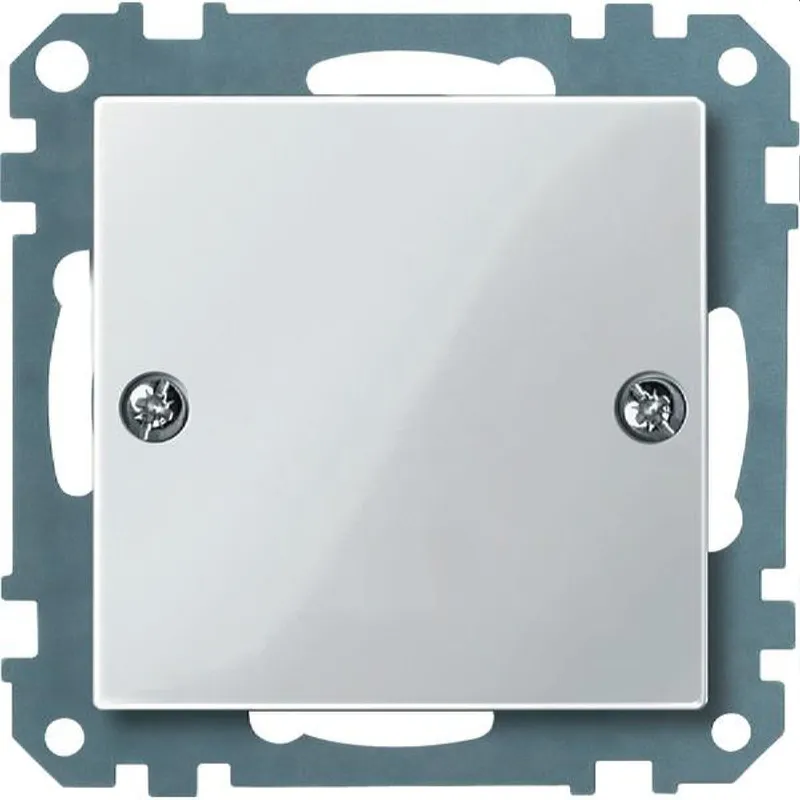 Merten Blindabdeckung 461819 polarweiss glaenzend System M