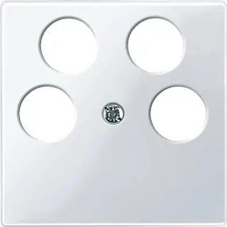 Merten Antennenabdeckung 296525 aktivweiss glaenzend System M