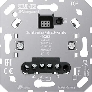 Jung Schalteinsatz Relais 2-kanalig 1702SE