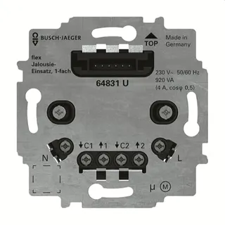 Busch-Jaeger Jalousieeinsatz 64831 U flex 1fach